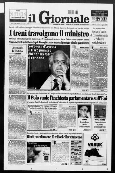 Il giornale : quotidiano del mattino